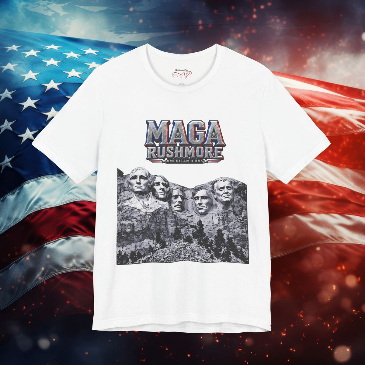 MAGA Rushmore Crew T-Shirt - MAGA Rushmore Crew
