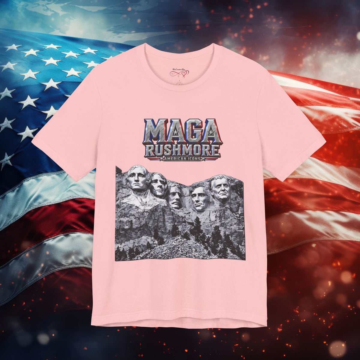MAGA Rushmore Crew T-Shirt - MAGA Rushmore Crew