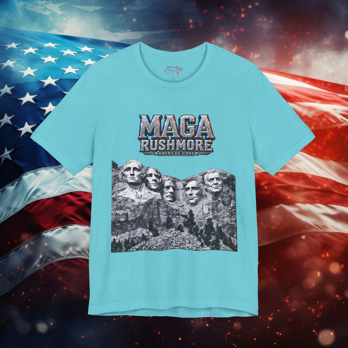 MAGA Rushmore Crew T-Shirt - MAGA Rushmore Crew
